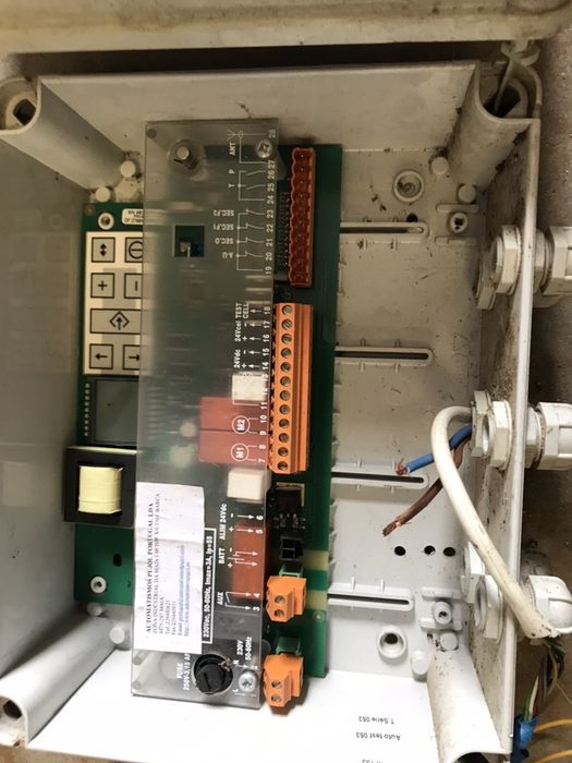 Sensor portao electrico , placa controladora 24