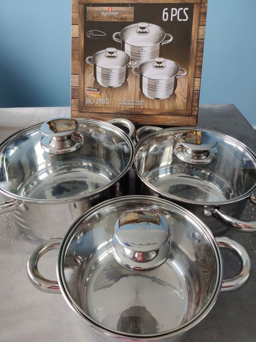 Zestaw garnków BLAUMANN 3szt