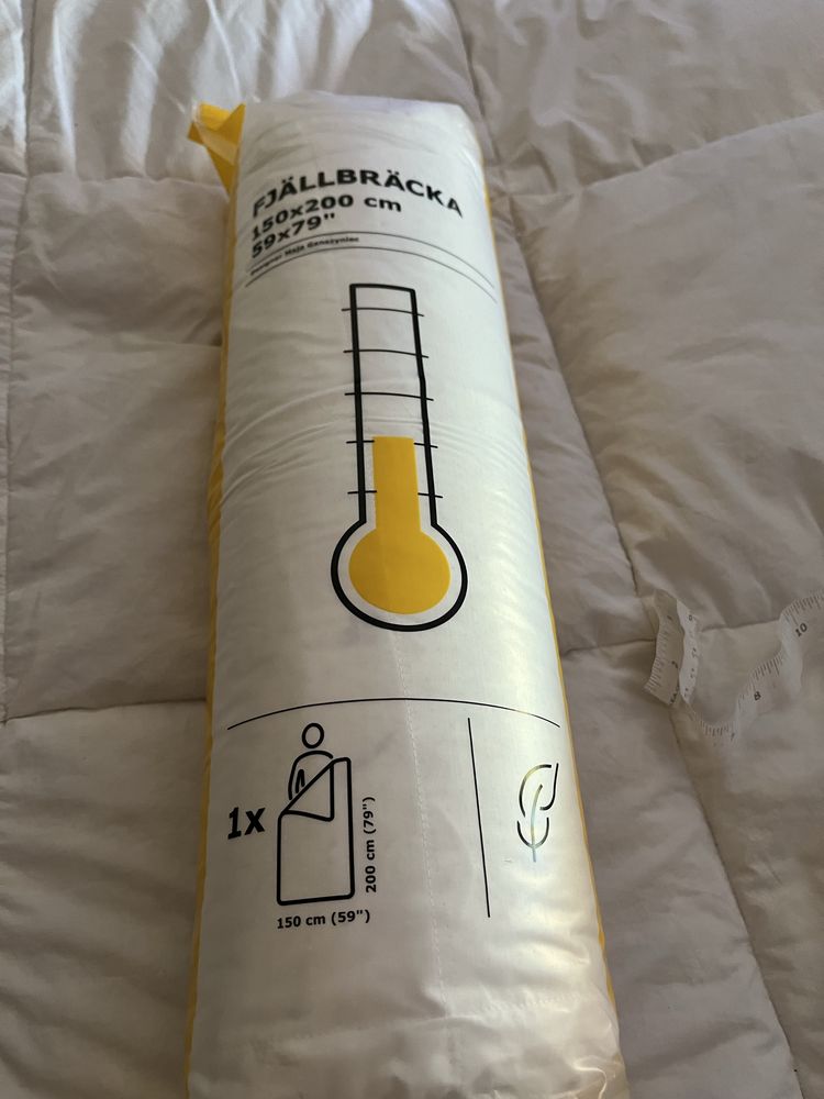 Ikea edredão ligeiro Novo 150x 200