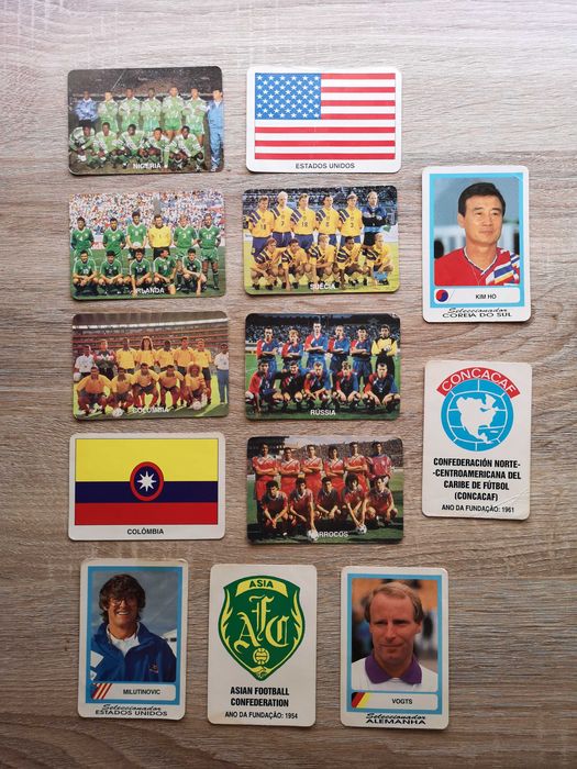 Panini, e Outras Marcas - Várias Colecções Raras