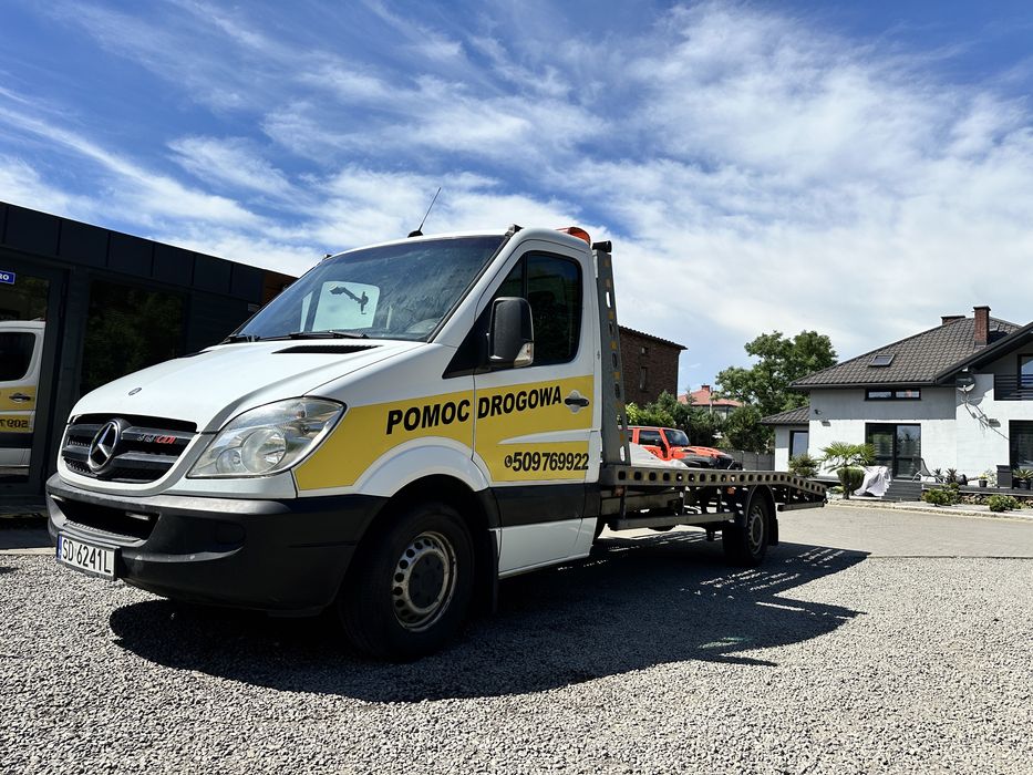 Wypożyczalnia Autolaweta Sprinter Wynajem Laweta