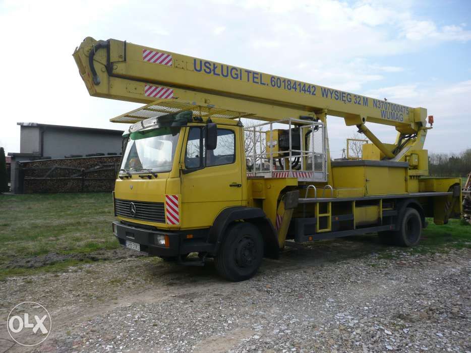 Podnośnik koszowy , zwyżka ,wysięgnik od  18 m - 42 m /4x4/