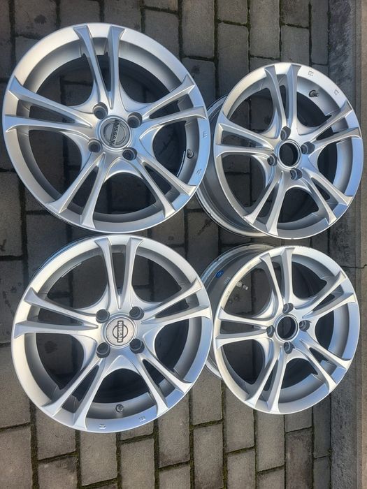 Felgi 6Jx15" 4x100 Nissan Kia Renault Dacia Mitsubishi Mazda Hyundai