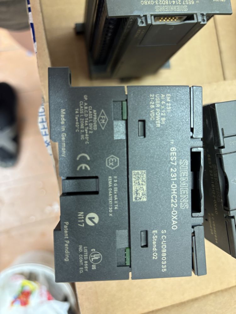 CPU 224 Siemens плюс входа/выхода кабель програмирования