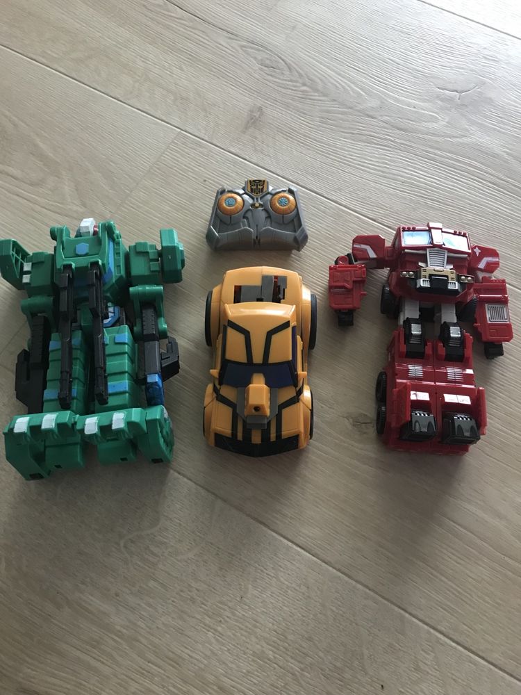 Transformers Prime autoboty komplet transformersy okazja prezent