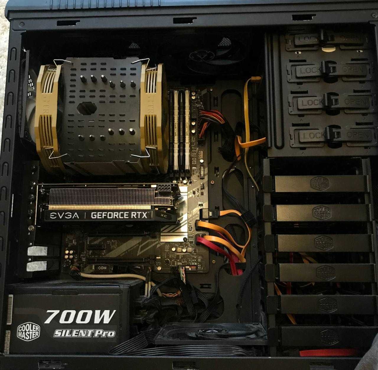 Komputer Intel Core i5 9600K, EVGA RTX 2060 6gb, 1.25TB SSD, 500Gb HDD