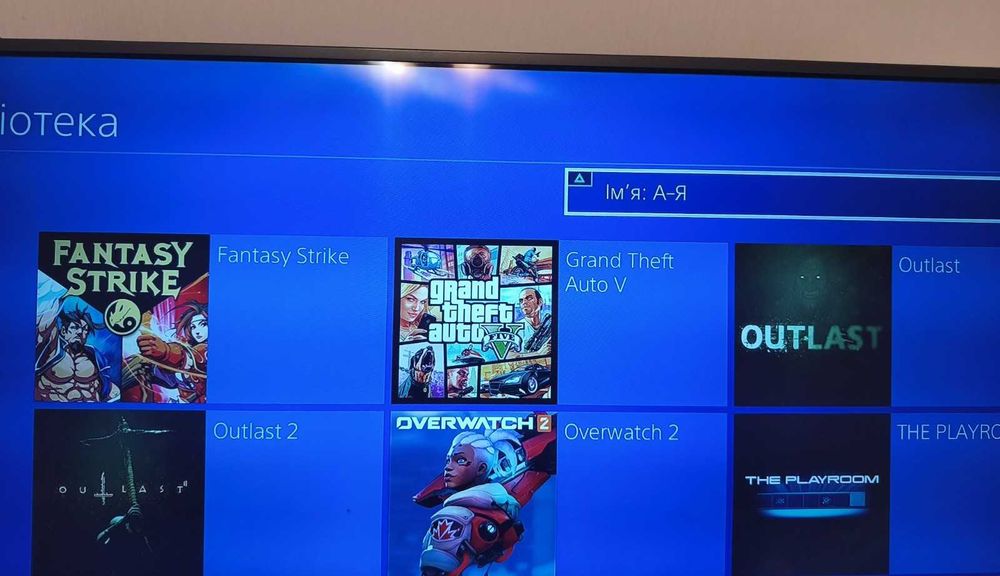 PS4 Slim 1TB | Обслужена, Тиха Робота | 2 Геймпади + Ігри