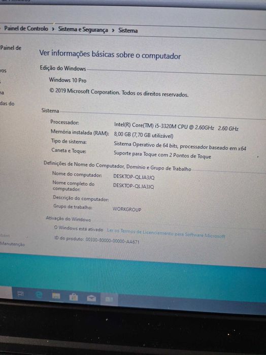 Motherboard lenovo T430 processador i5-3320U incluido