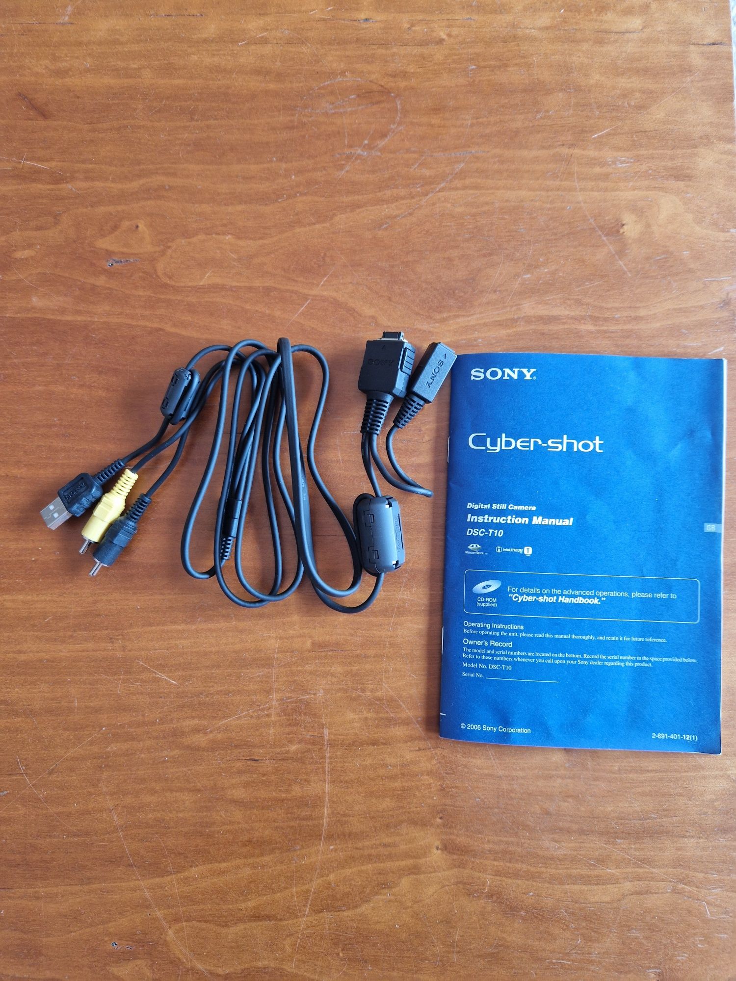 Cabo USB A/V DC in original Sony para DSC
