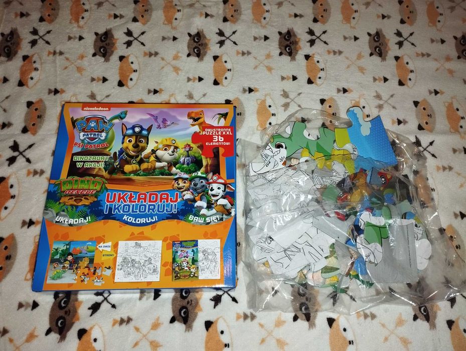 Dwustronne puzzle XXL Psi Patrol