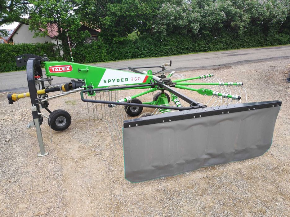 Zgrabiarka karuzelowa Spyder 3,6m TALEX z WOM  SIPMA SAMASZ NOWA!