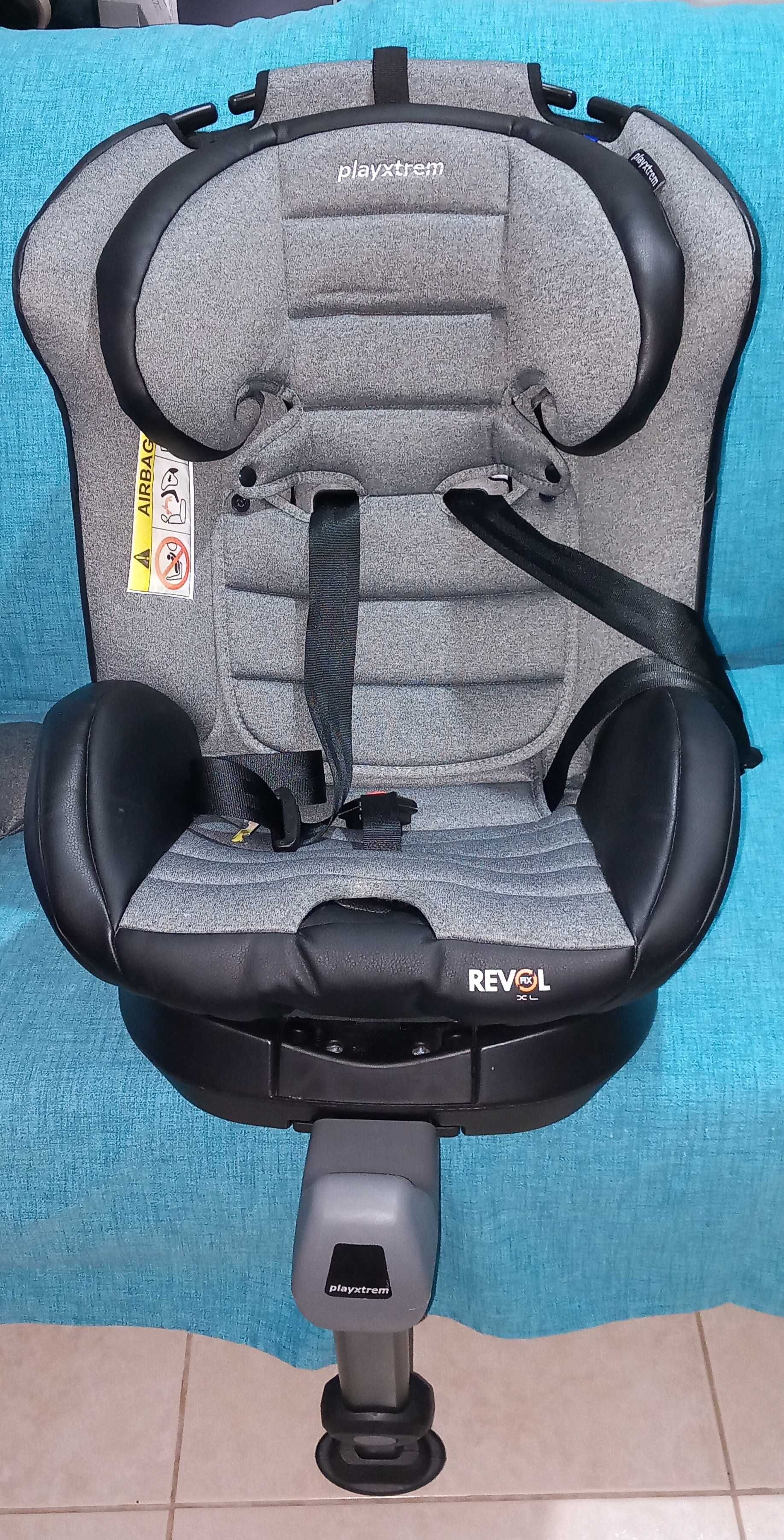 Cadeira auto 0+/1/2/3 RevolFix XL - rotação 360º - Isofix ou Cinto