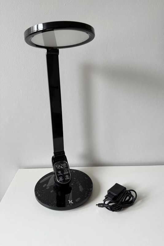 NOWA Lampka biurkowa Maxcom ML5100  szkolna NA BIURKO LED z zegarem