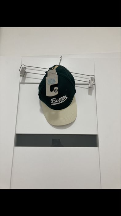 Czapka nowa primark zielona uniwersalna boston