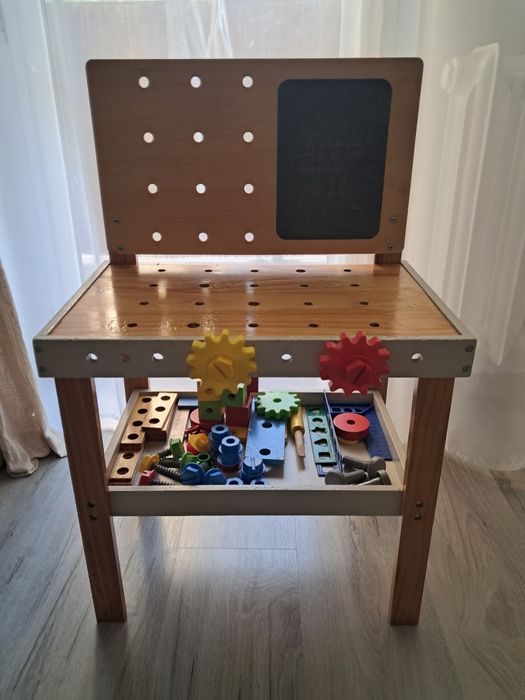 Drewniany warsztat dla dzieci