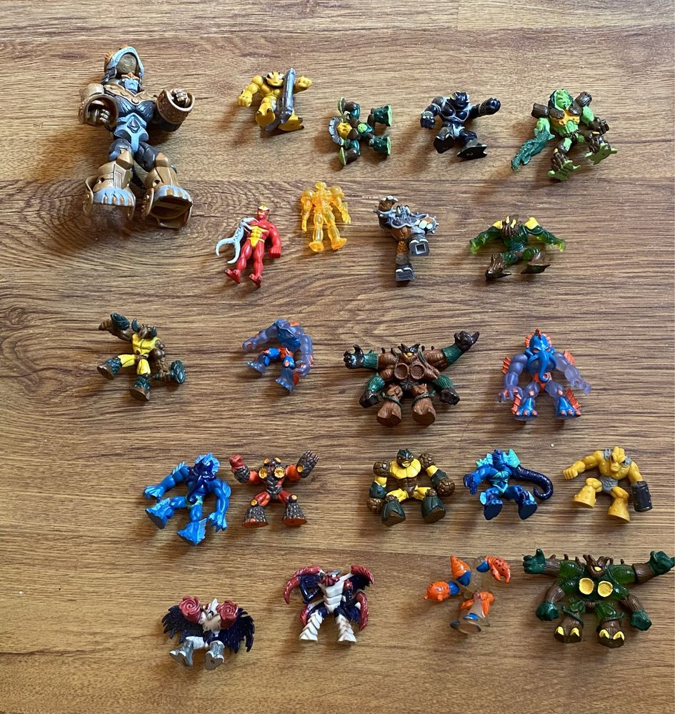 35 figurek serii gormitti,smieciaki.morbs,power ranger,pokemony