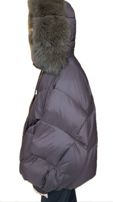 Куртка зимова жіноча оверсайз