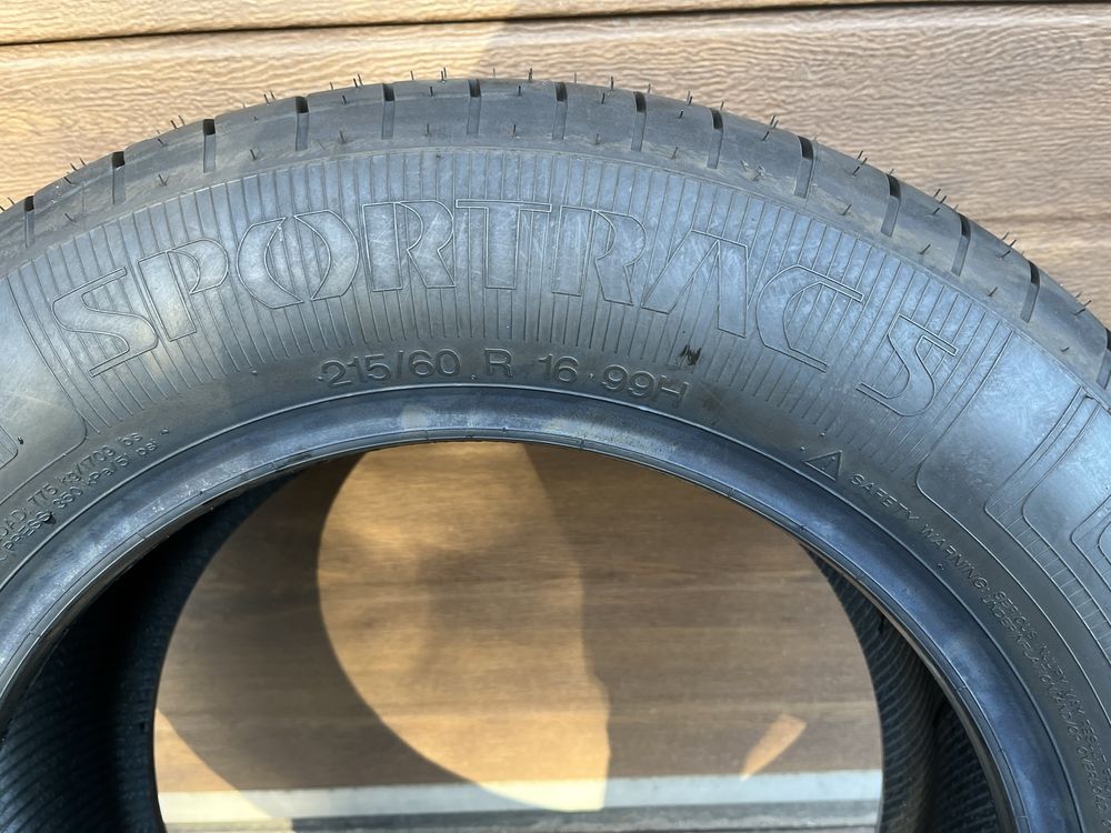 vredestein sportracs 215/60R16 2018r Nowy komplet opon