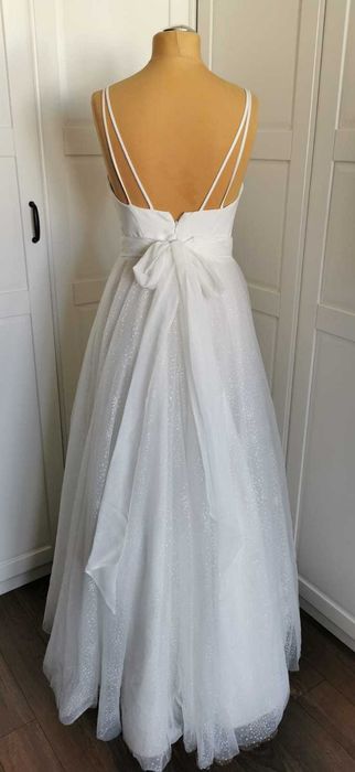 Klasyczna suknia ślubna Marella kolekcja Anne-Mariée