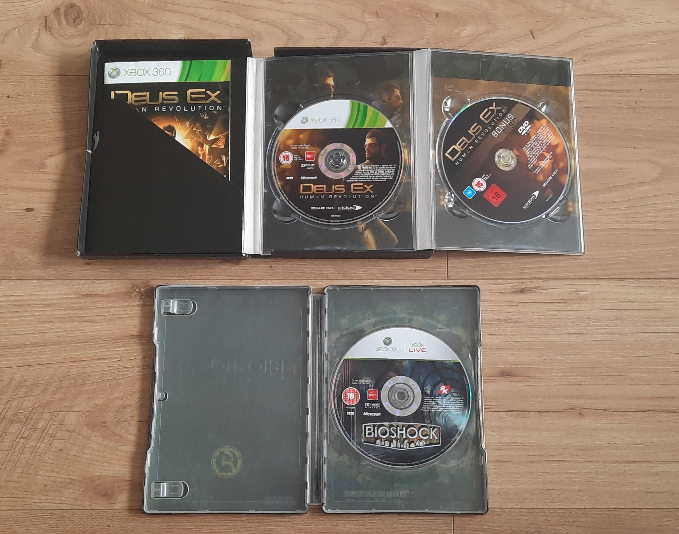 Deus Ex Human Revolution  i Bioshock  Xbox 360 One Series X