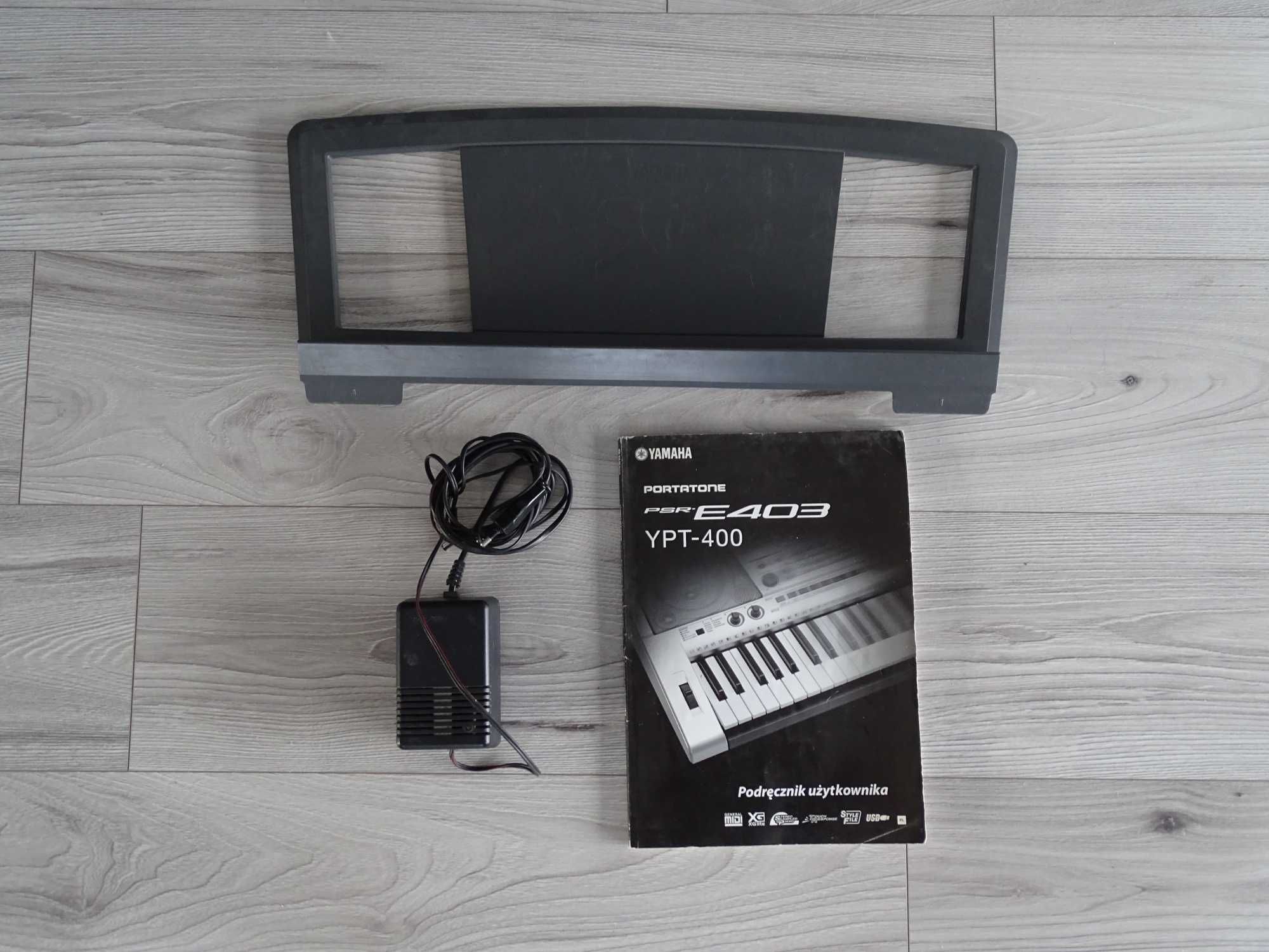 Keyboard Yamaha PSR-E403// Organy Syntezator Klawisze Klawiatura