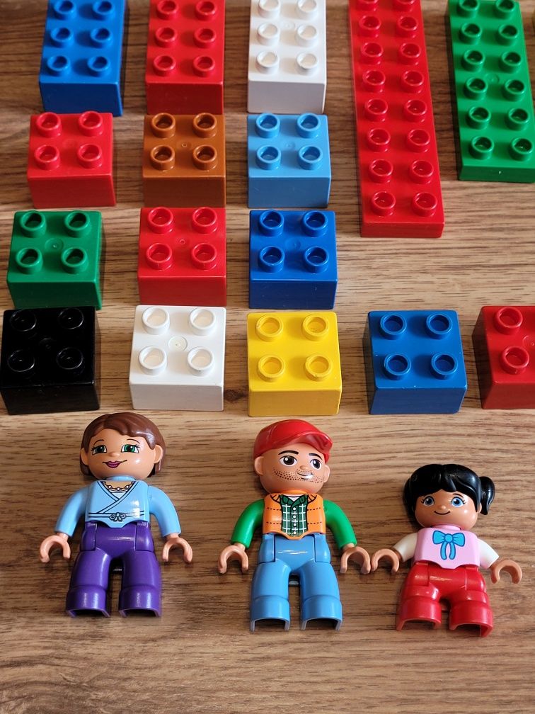 Klocki Lego Duplo,  Lokomotywa,  luźny zestaw,  zabawki
