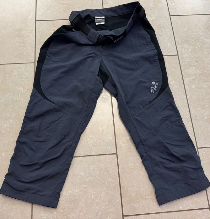 Jack Wolfskin  trekkingowe szorty  M/ L sportowe spodnie 3/4 Jak nowe
