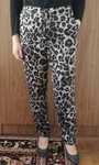 MICHAEL KORS spodnie pumpy panterka cętki szare czarne 40 42 L XL