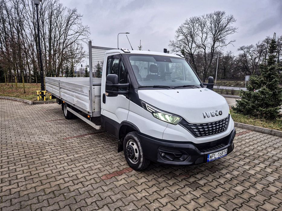 Iveco Daily  2021 • 3.0 Diesel • Automat • Długa paka 6 m • Bliźniak • Faktura VAT