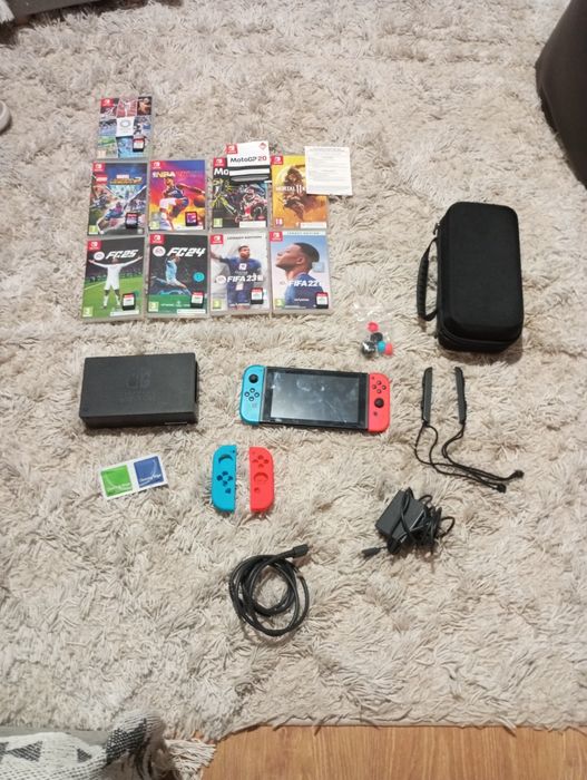 Nintendo switch+7 jogos