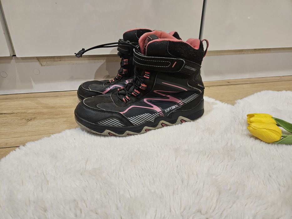 Buty sniegowce 35 coccodrillo dziewczynka wodoodporne zima jesien pol