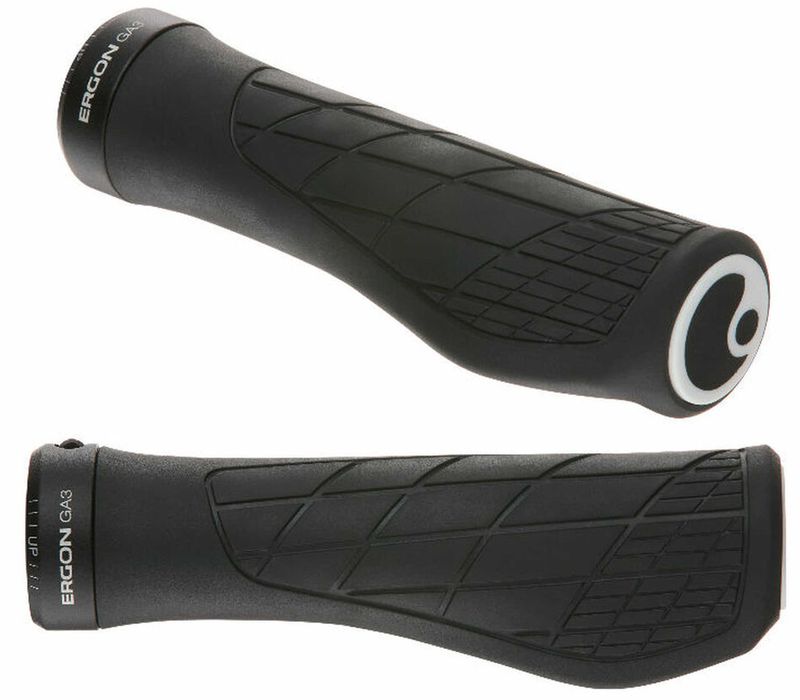ERGON GA3 Large  Chwyty Ergonomiczne  MTB - BLACK