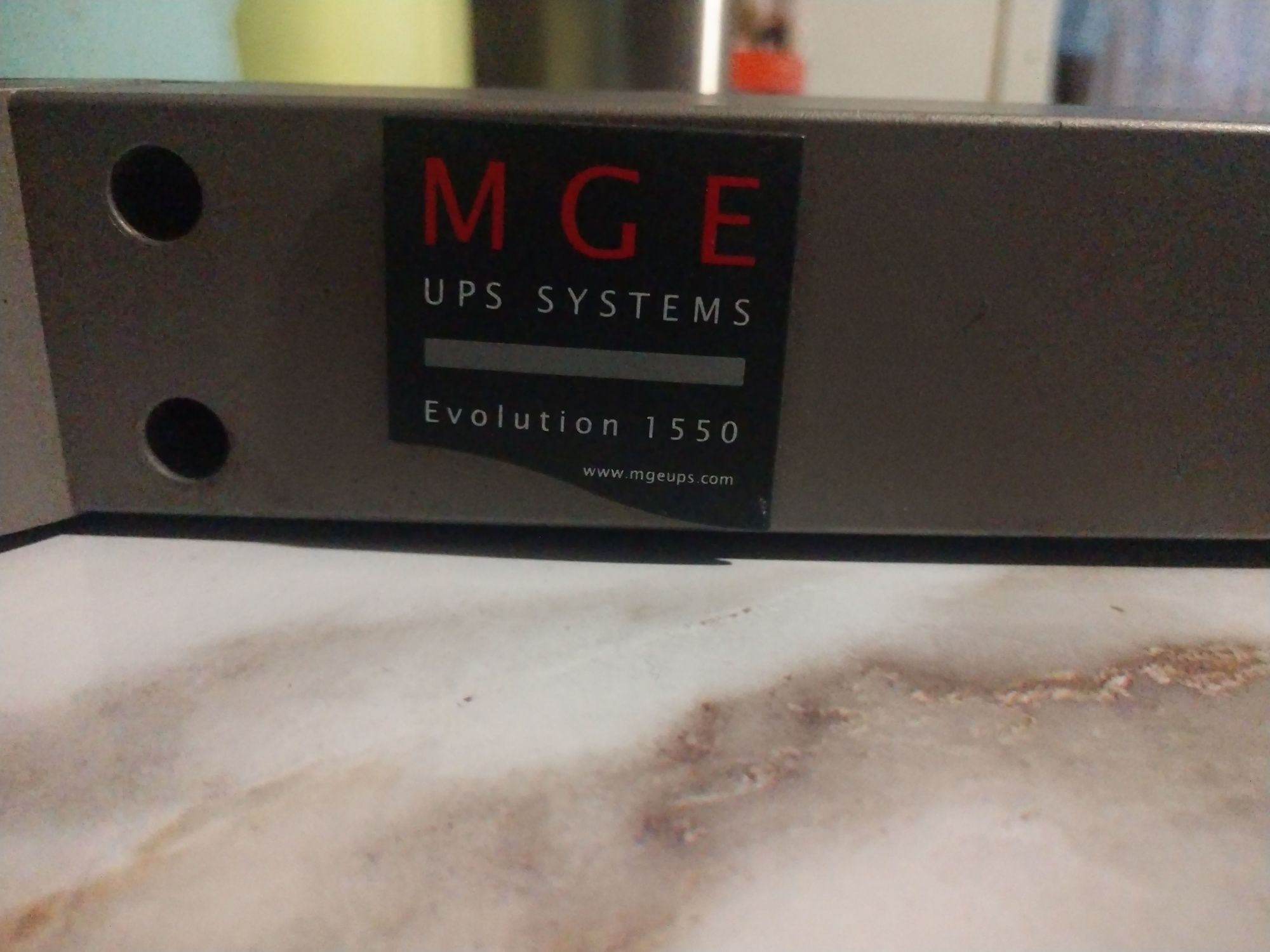 MGE UPS system evolution 1550
