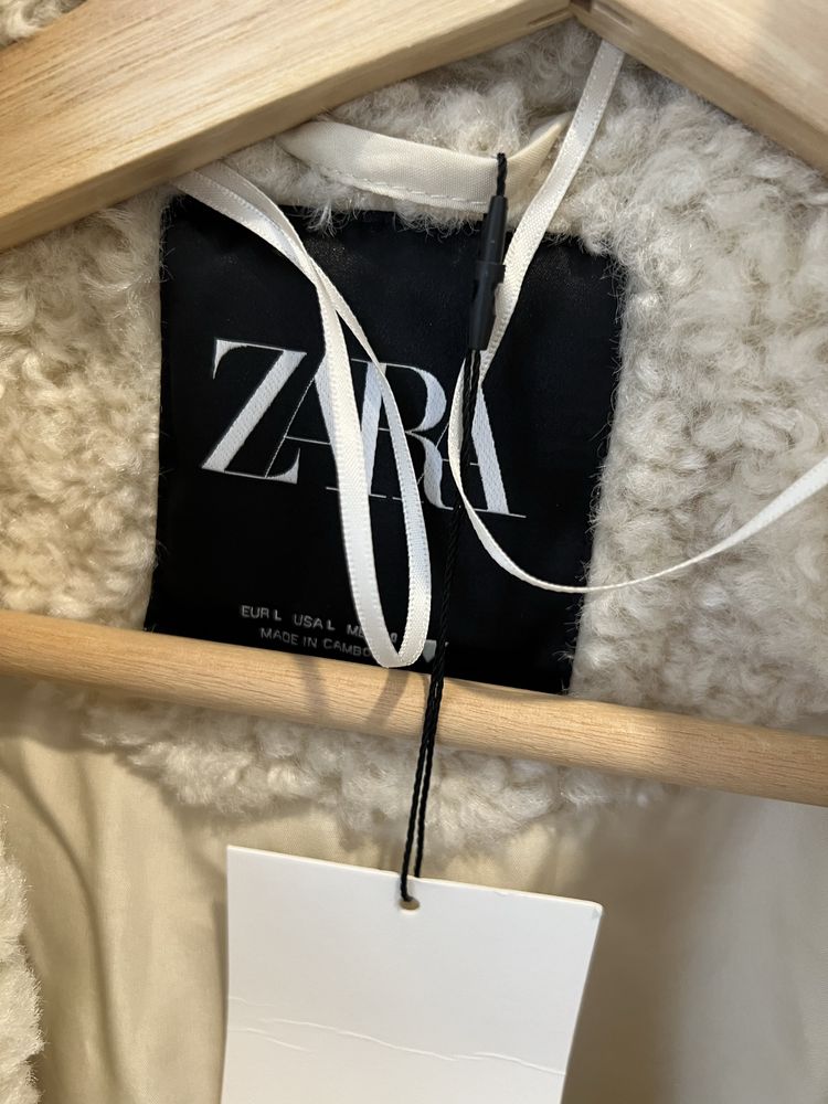 Casaco pêlo Zara