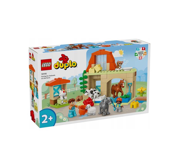 Lego Duplo 10416 Opieka Nad Zwierzętami Na Farmie Klocki *NOWE*