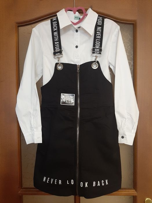 Джинсовий сарафан для дівчинки