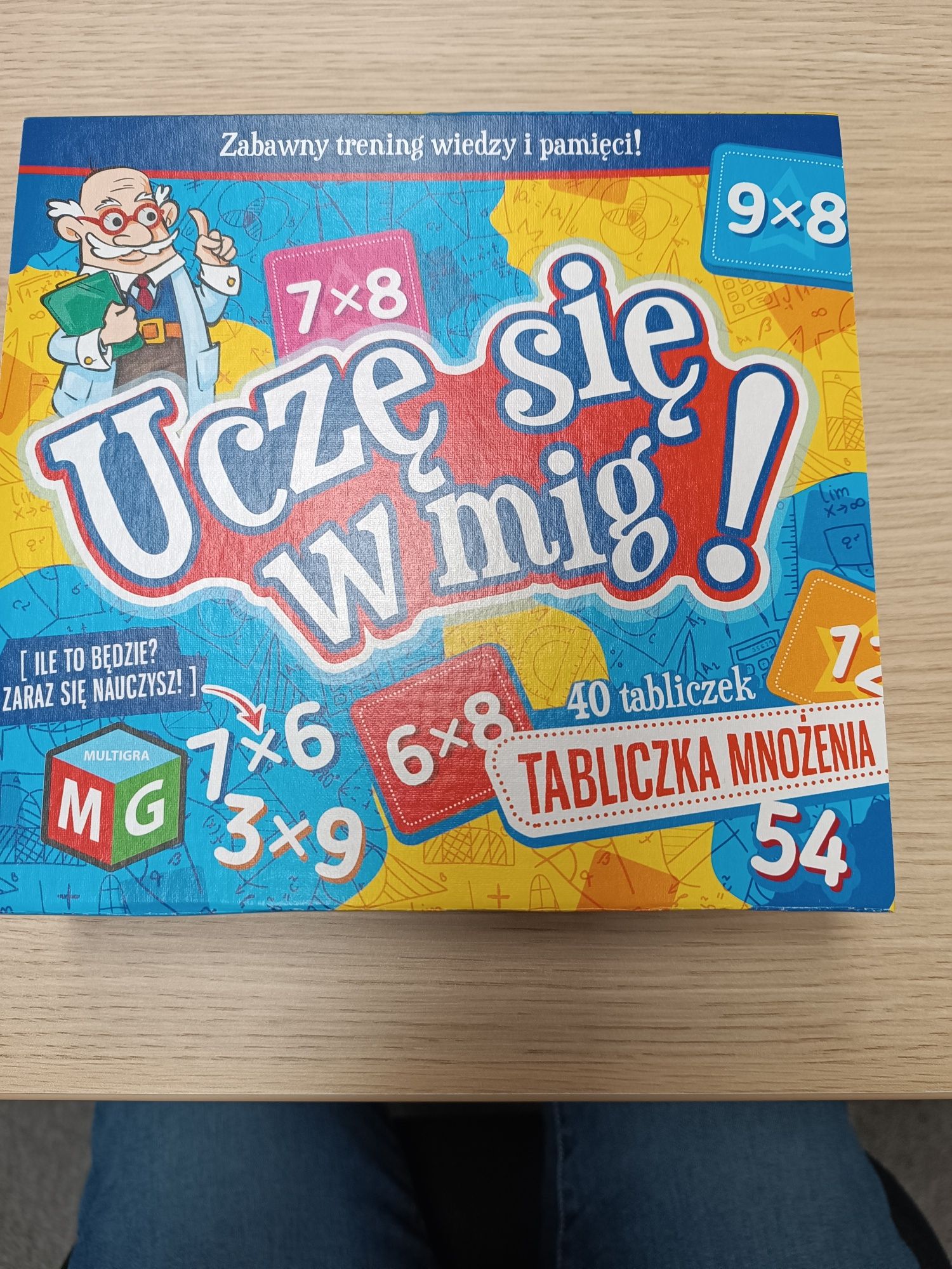 Uczę się w mig. Tabliczka mnożenia