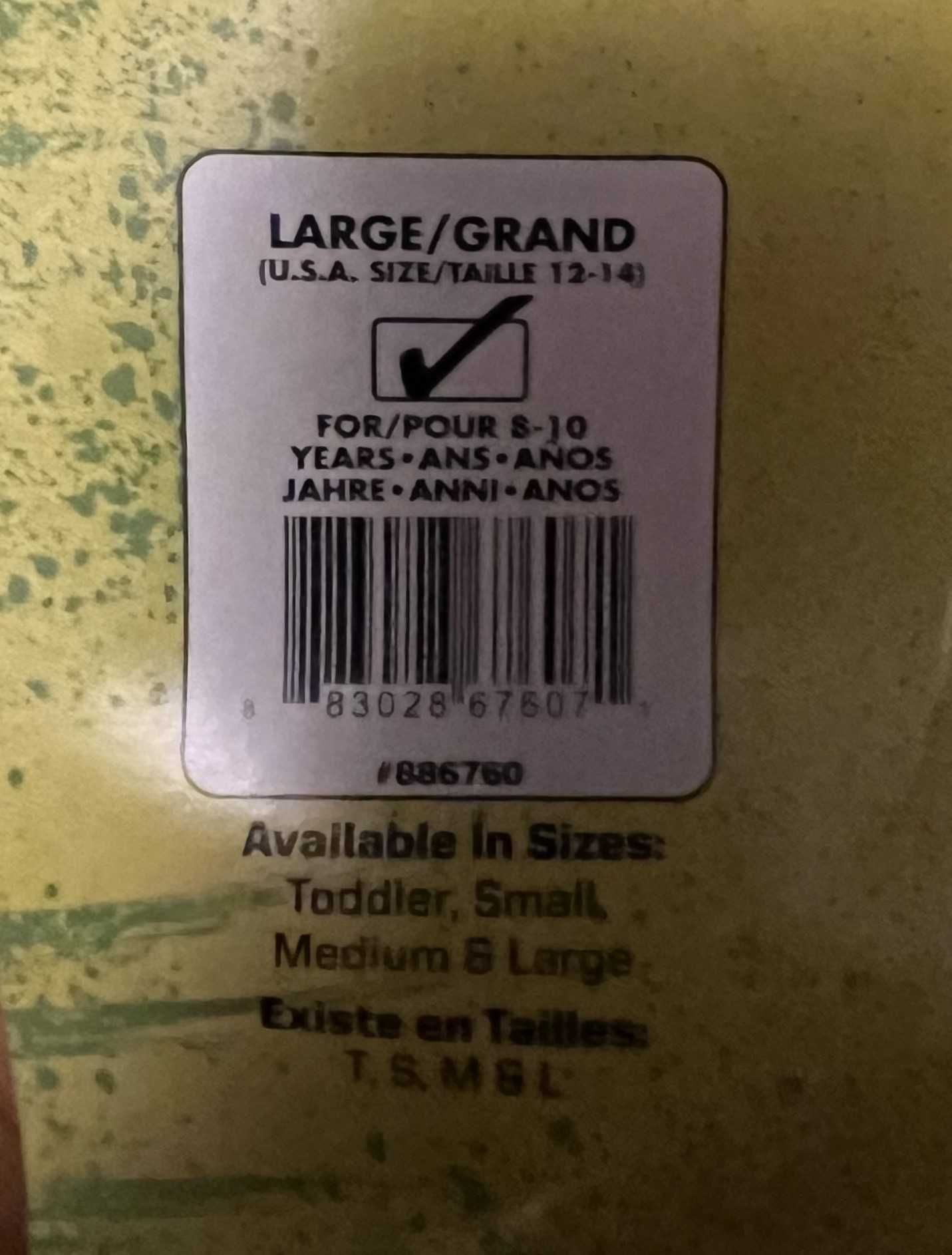 Strój /kostium Teenage Mutant Ninja Turtle Leonardo 8-10 lat 130 cm
