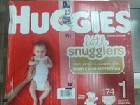 Підгузники Huggies 1 174 шт. США.