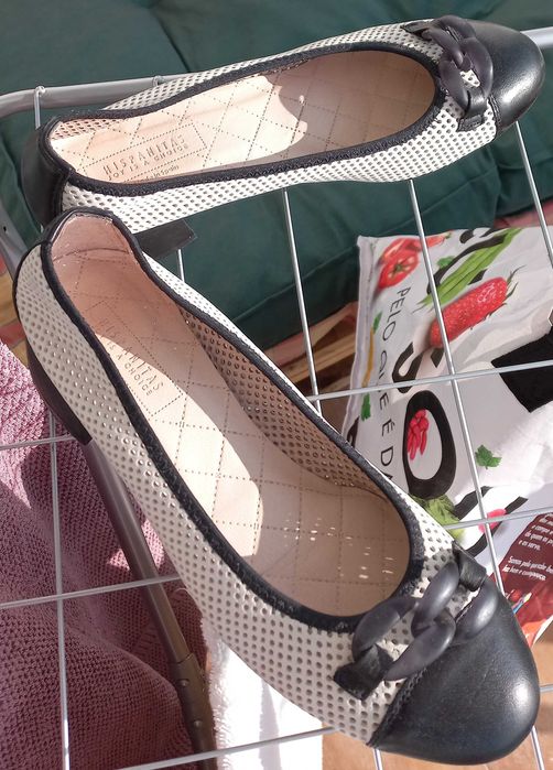 Sapatos Hispanitas novos - usados 1 vez - tamanho 40