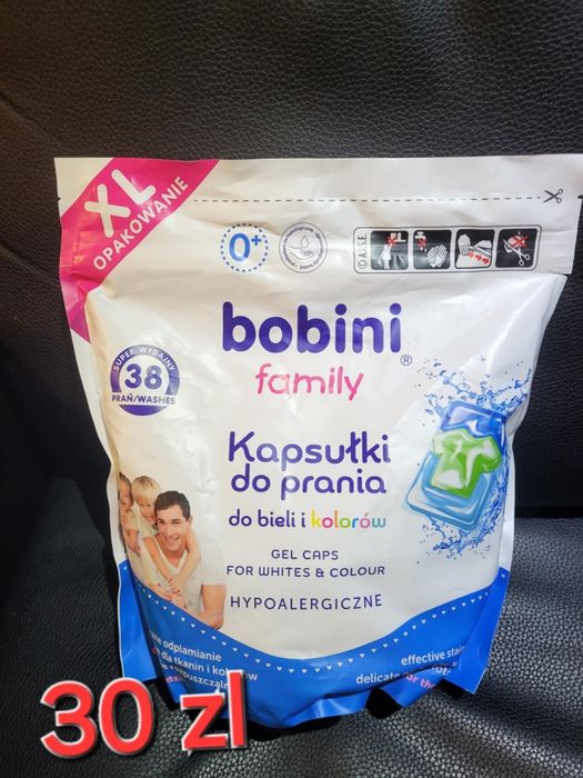 Kapsułki do prania bobini