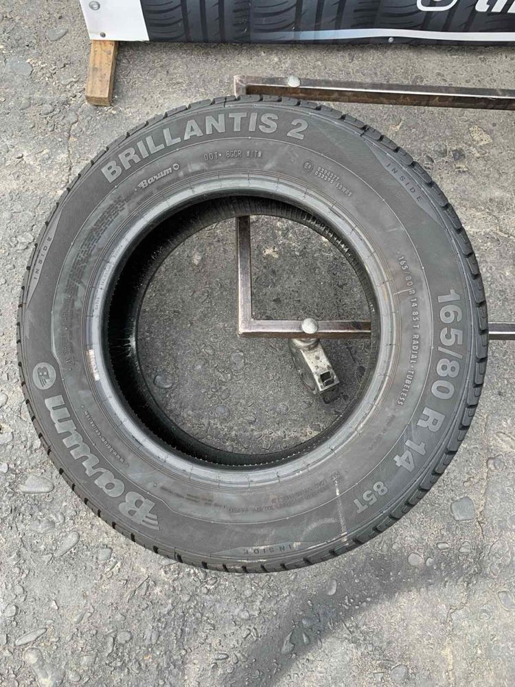 Шини 165/80 R14 Barum 7-7,5мм, літо 2022р