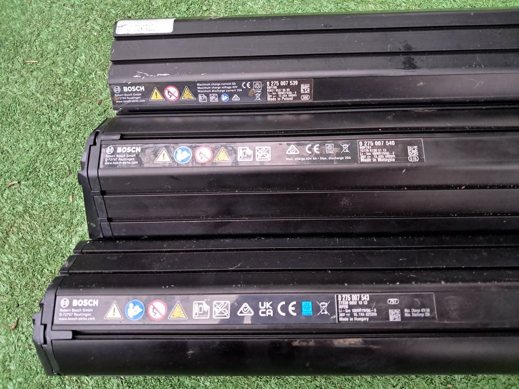 Bosch PowerTube 500 625 та корпус батарея електровелосипеда