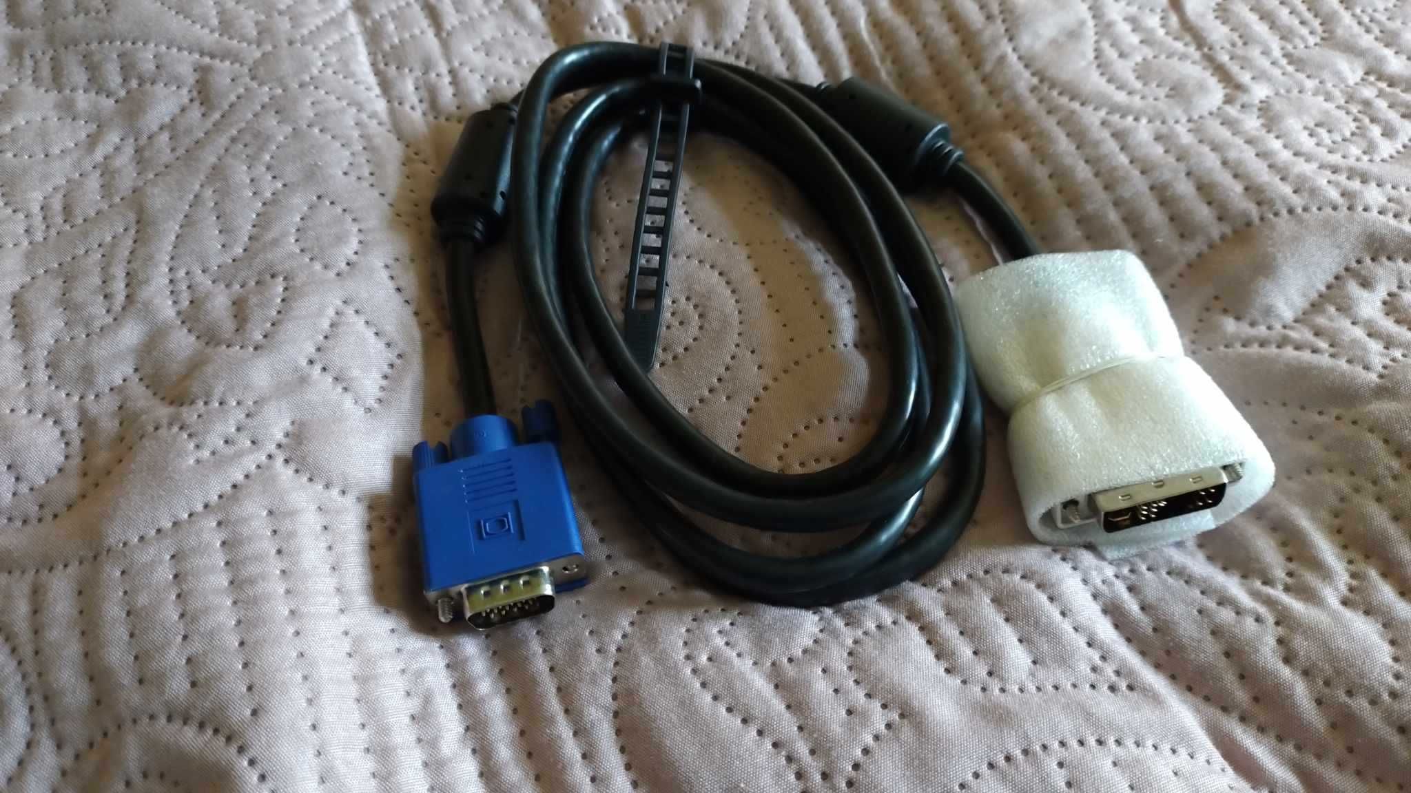 Kabel VGA, DVI, do drukarki, przejściówka, inne