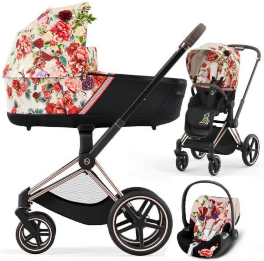Візочок Cybex Priam Spring Blossom 3в1