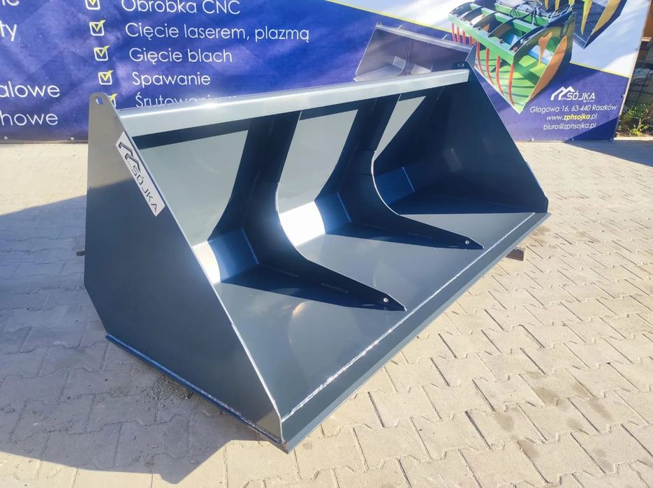 RATY! Łyżka 240 cm, do ładowarki JCB,Manitou,Merlo, Class, Matbro