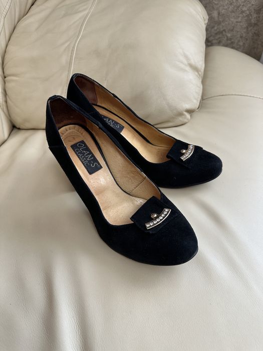 Жіночі туфлі замшеві