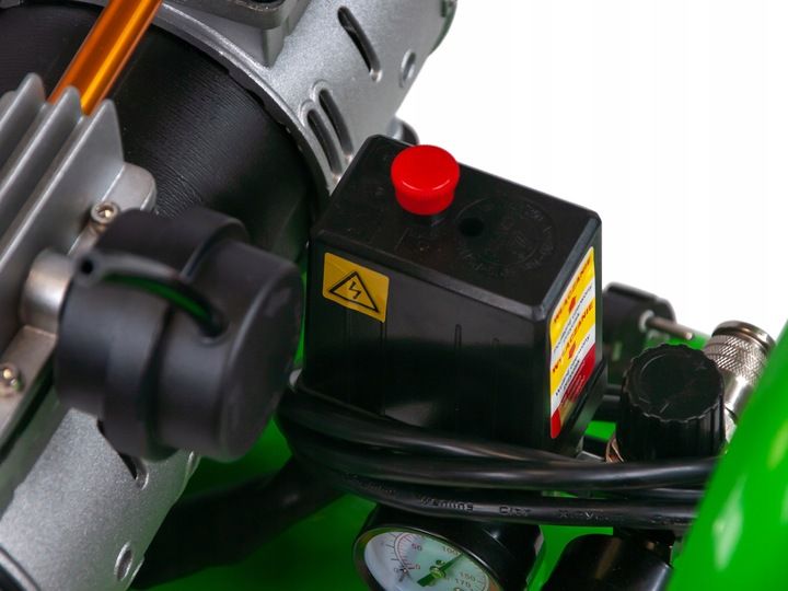 Kompresor Sprężarka 50l Bezolejowy 4 Tłoki 3kw Nabicie 1:06 Zestaw Gra