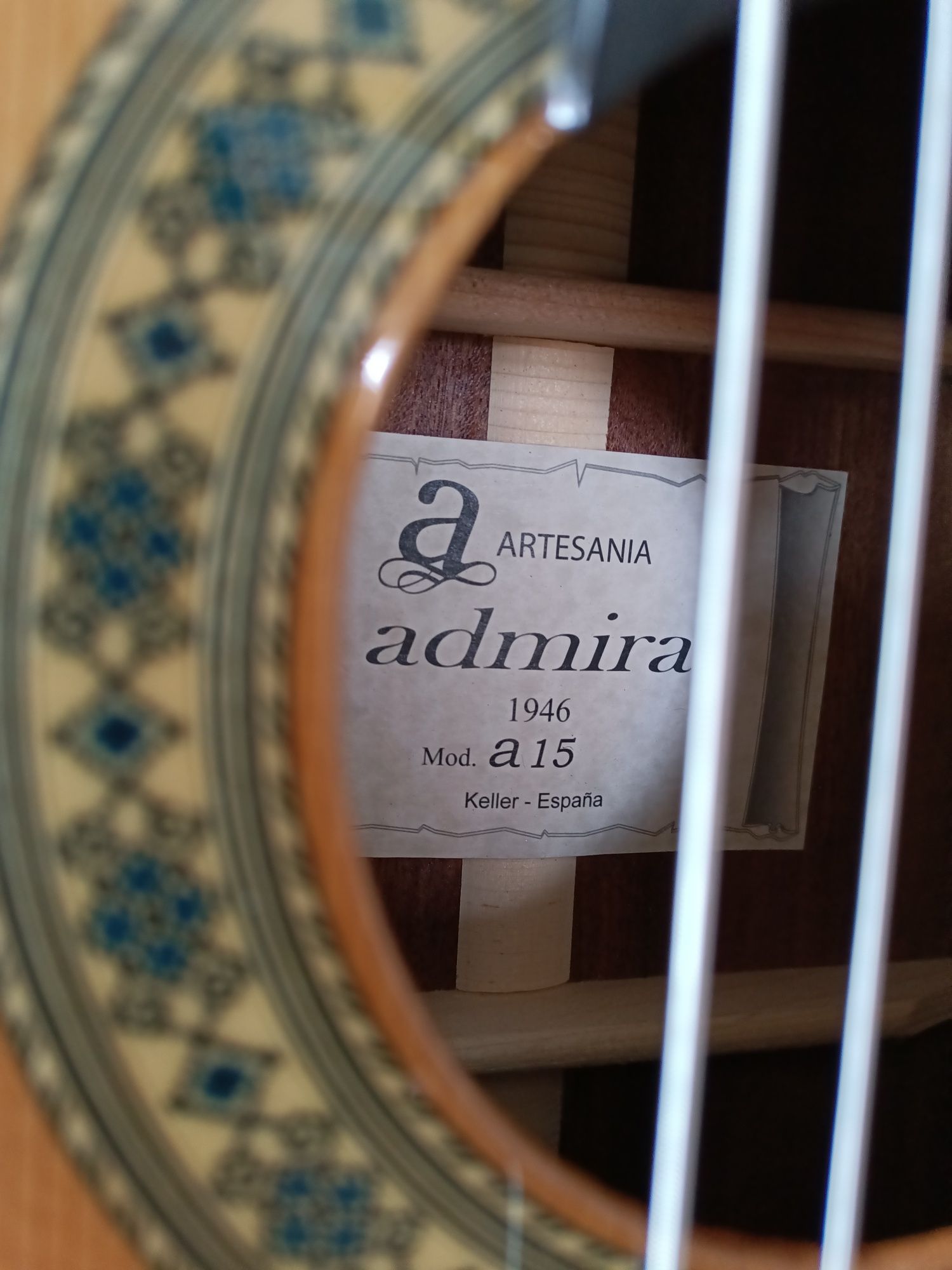 Gitara Klasyczna ADMIRA A15 plus futerał - Nowa / Mega Okazja
