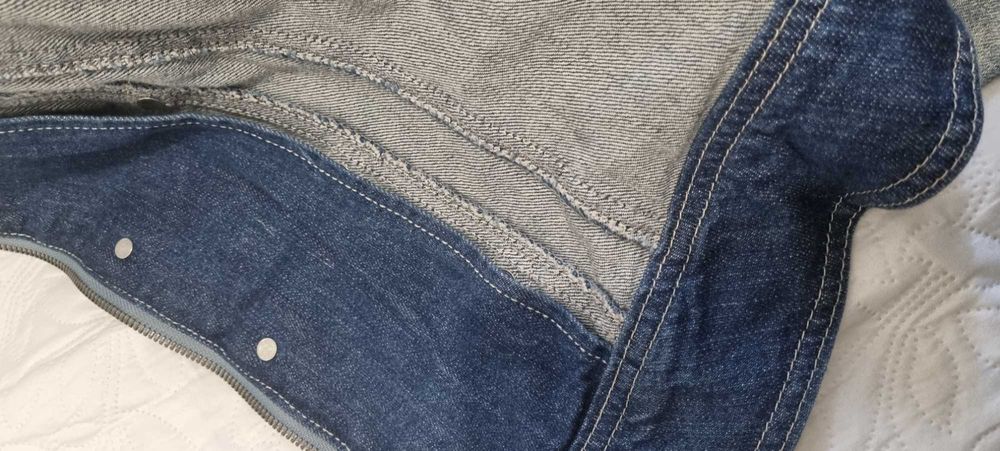 Винтажная джинсовая куртка